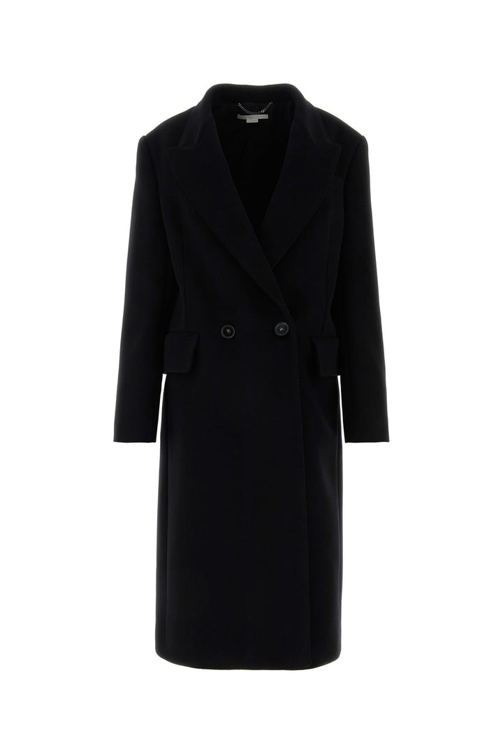 Black wool coat