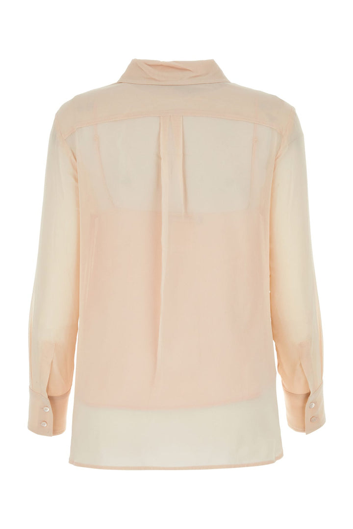 Light pink silk Orietta shirt