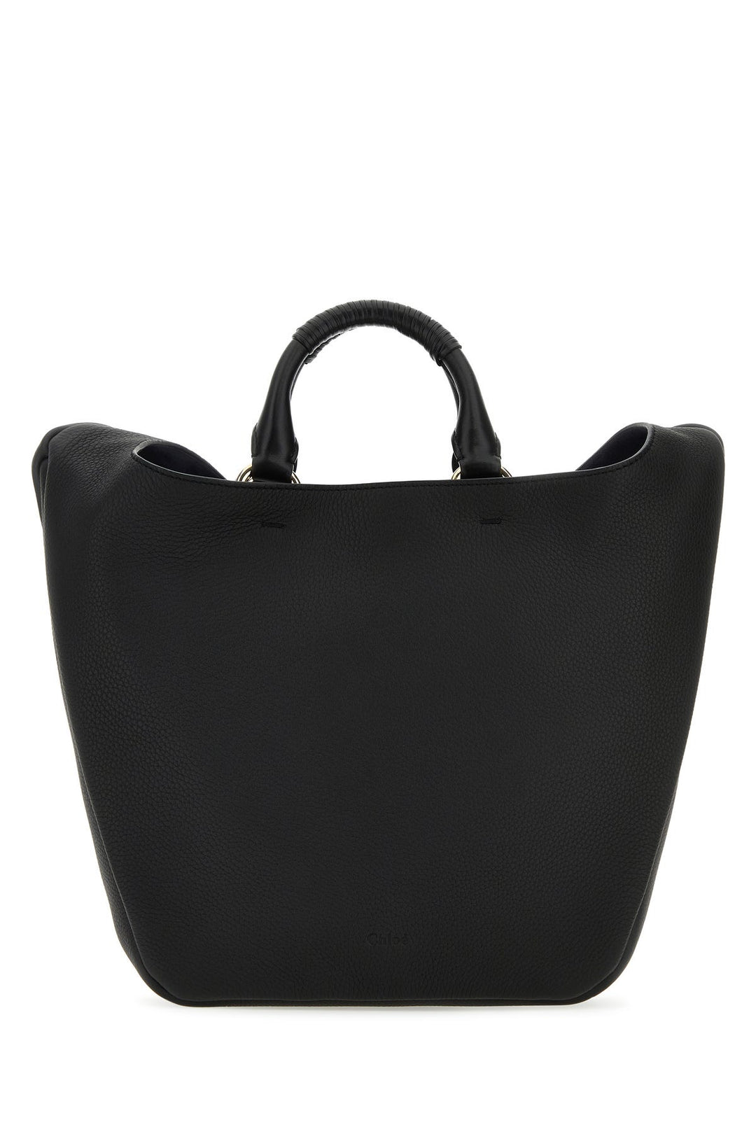 Black leather medium Deia handbag