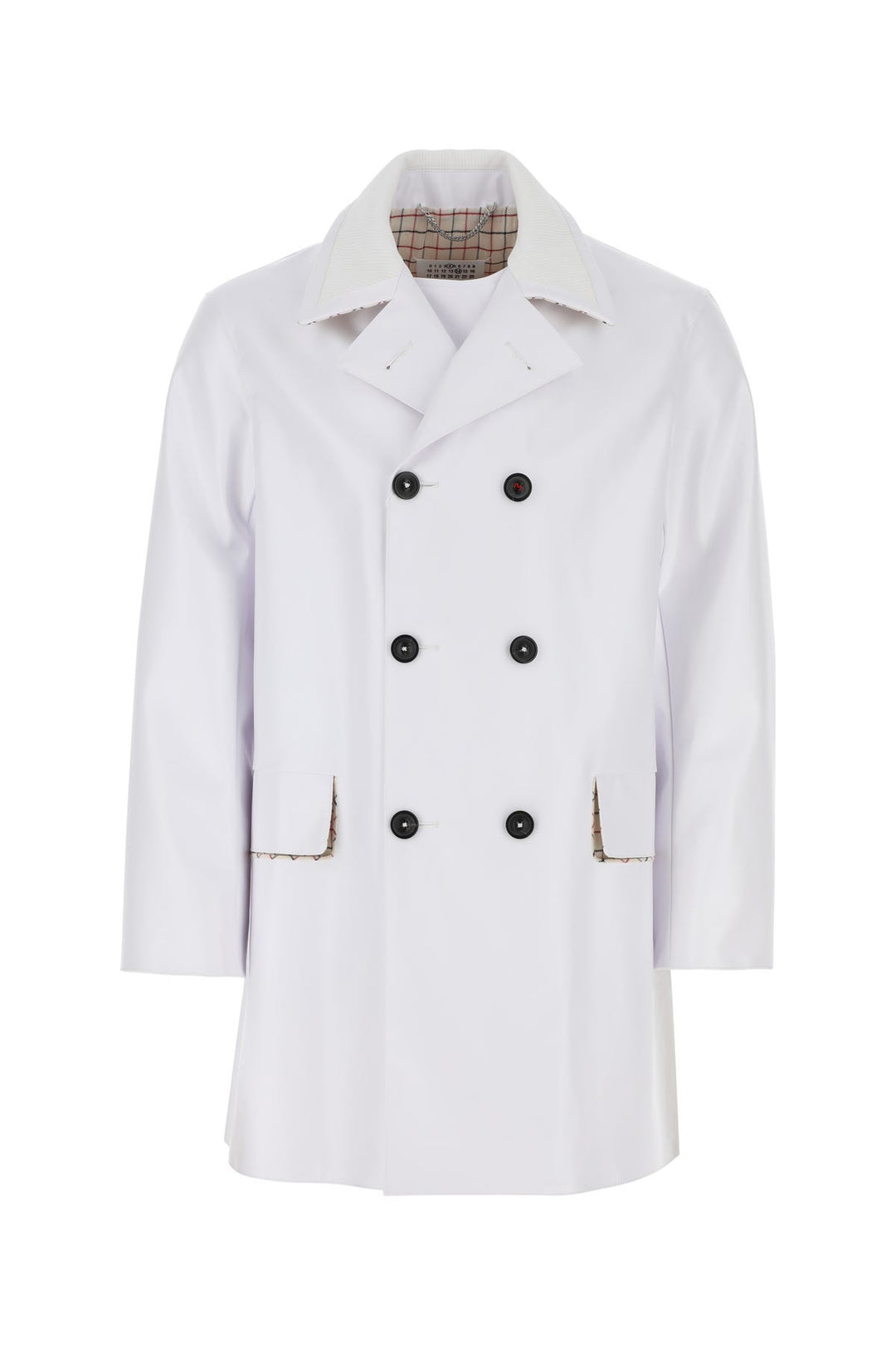 Chalk PVC trench coat