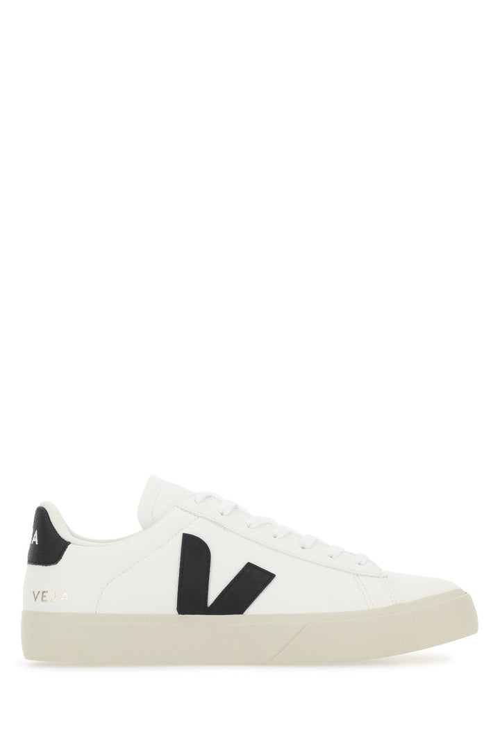 White chromefree leather Campo sneakers