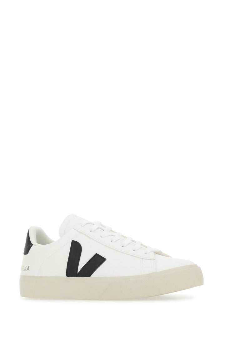 White chromefree leather Campo sneakers