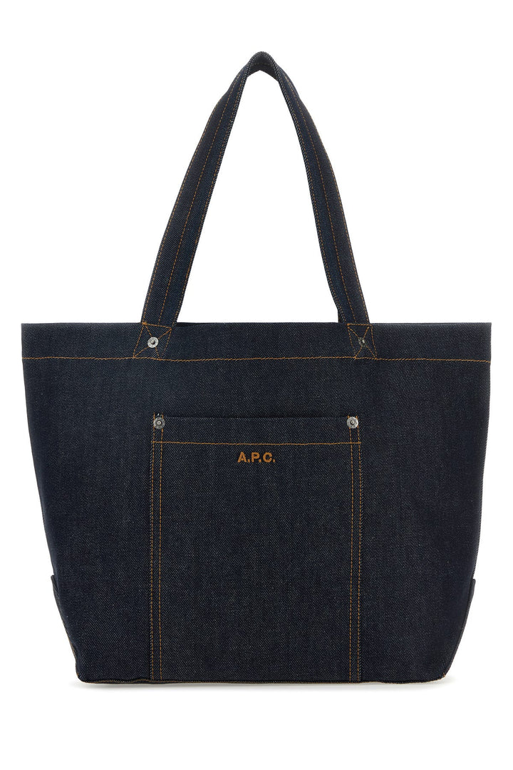 Denim Thais shopping bag