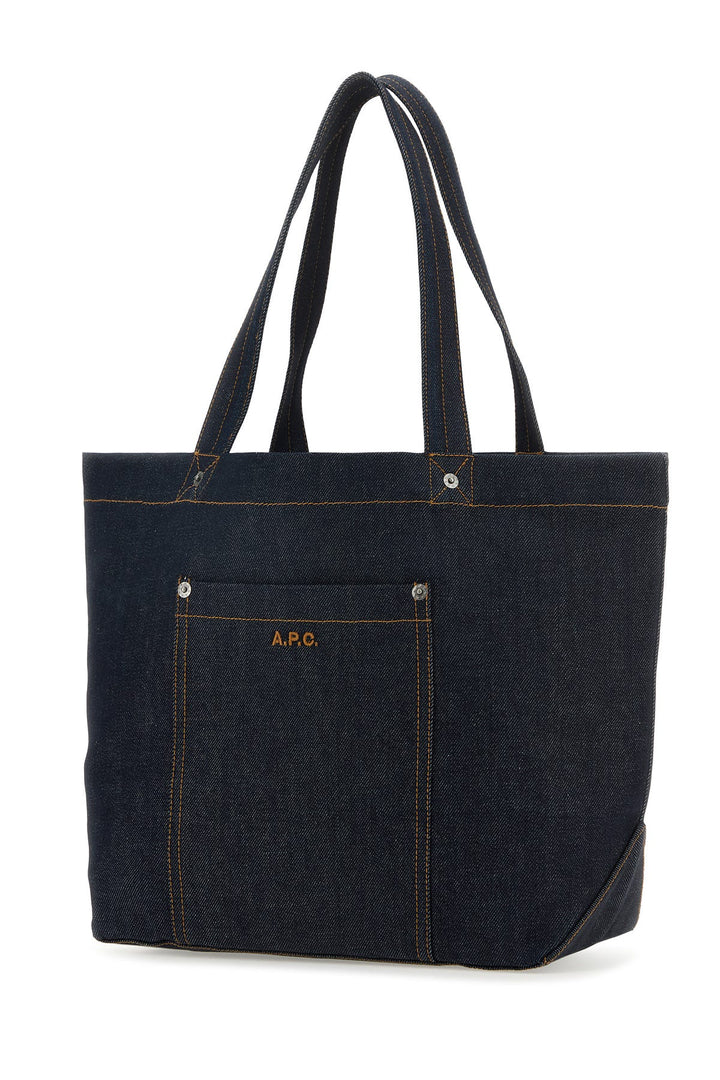 Denim Thais shopping bag