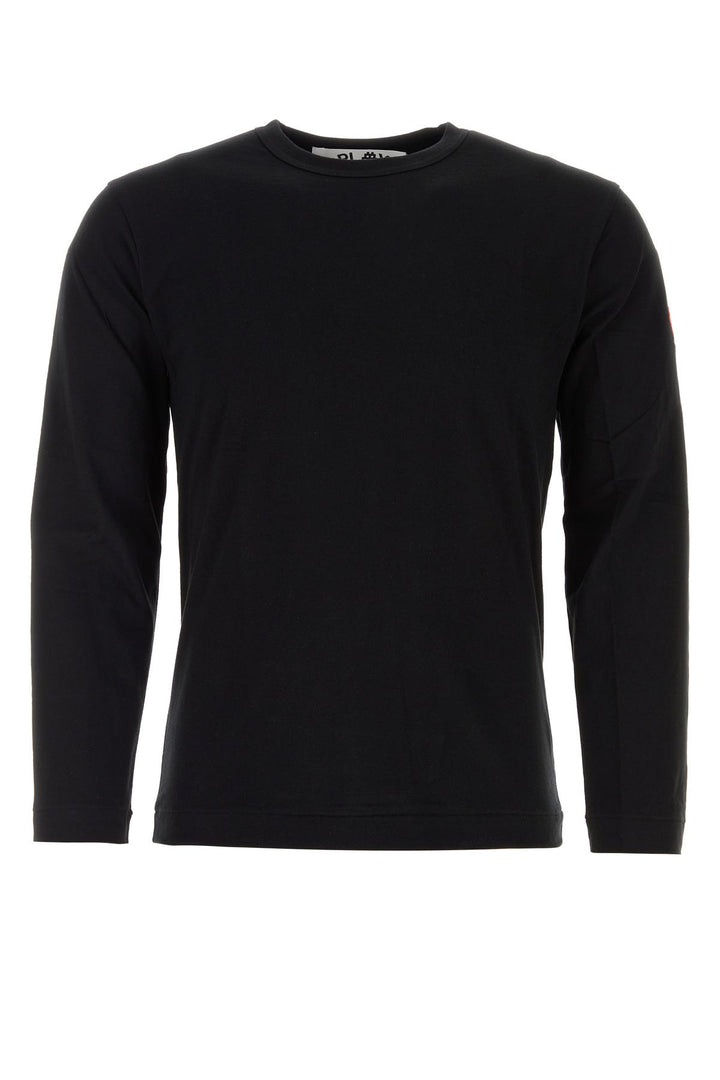 Black cotton t-shirt