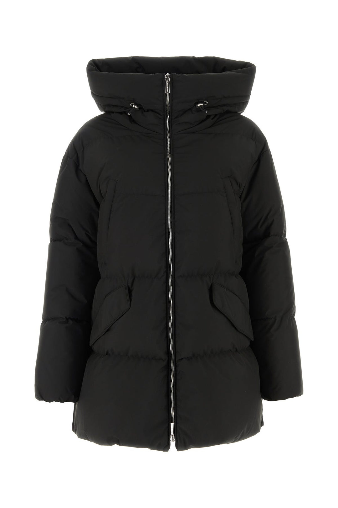 Black polyester Calliope down jacket