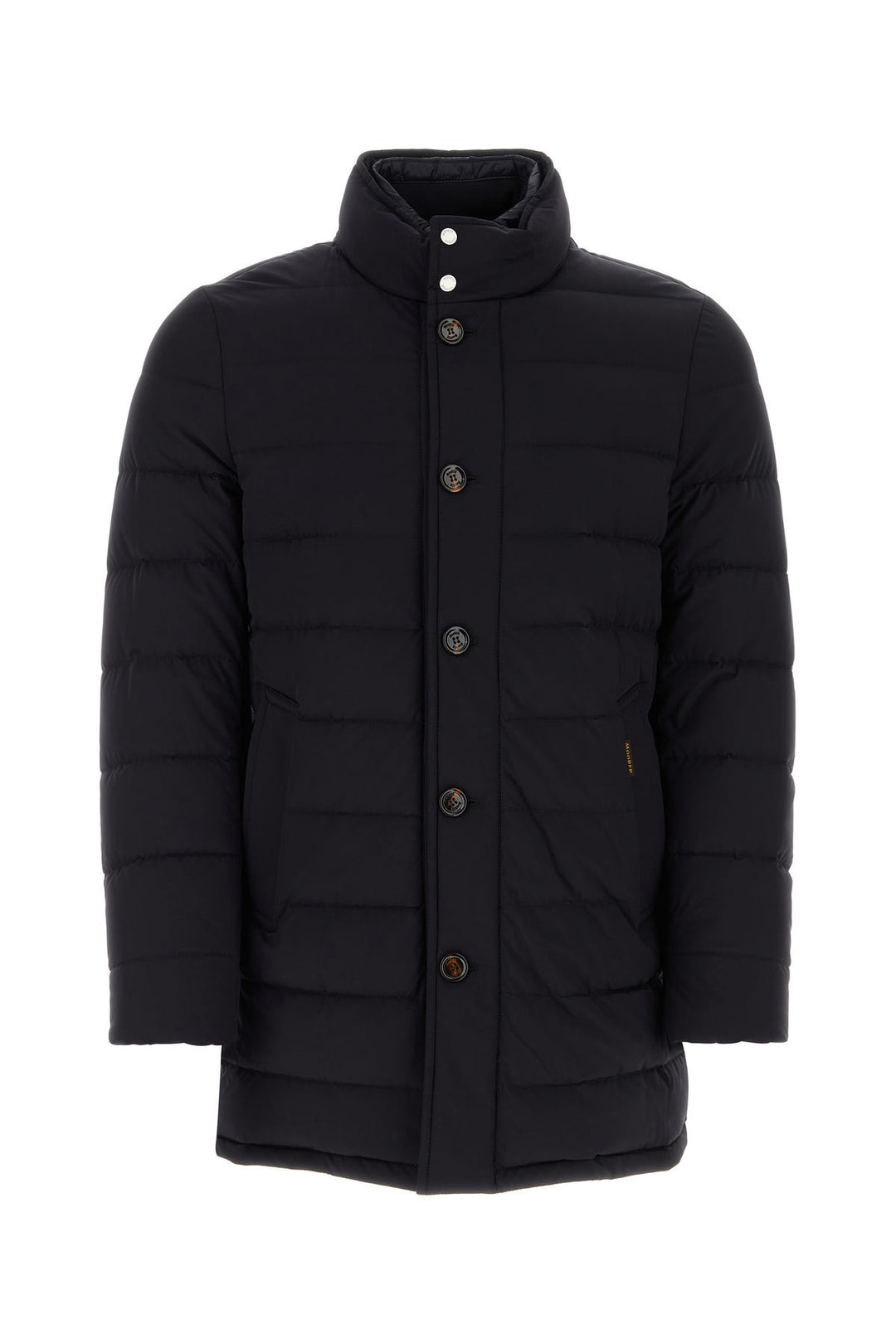 Midnight blue nylon blend Calegari-KN down jacket