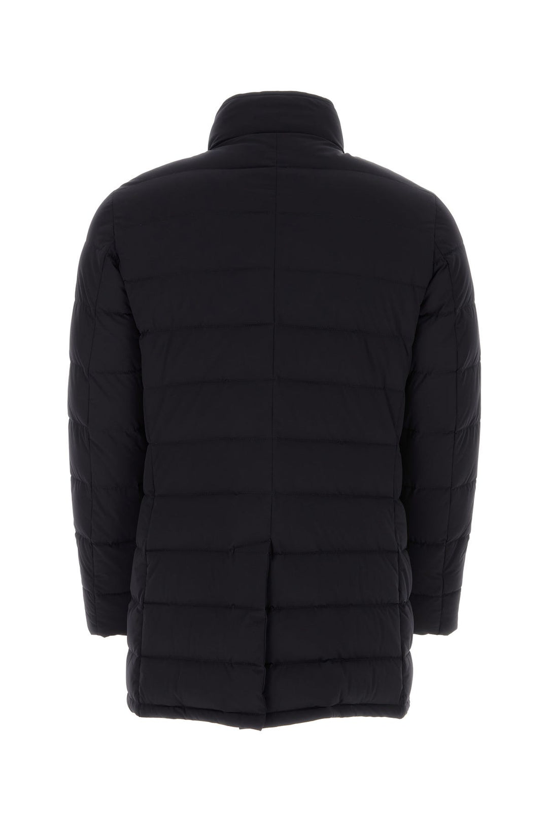 Midnight blue nylon blend Calegari-KN down jacket