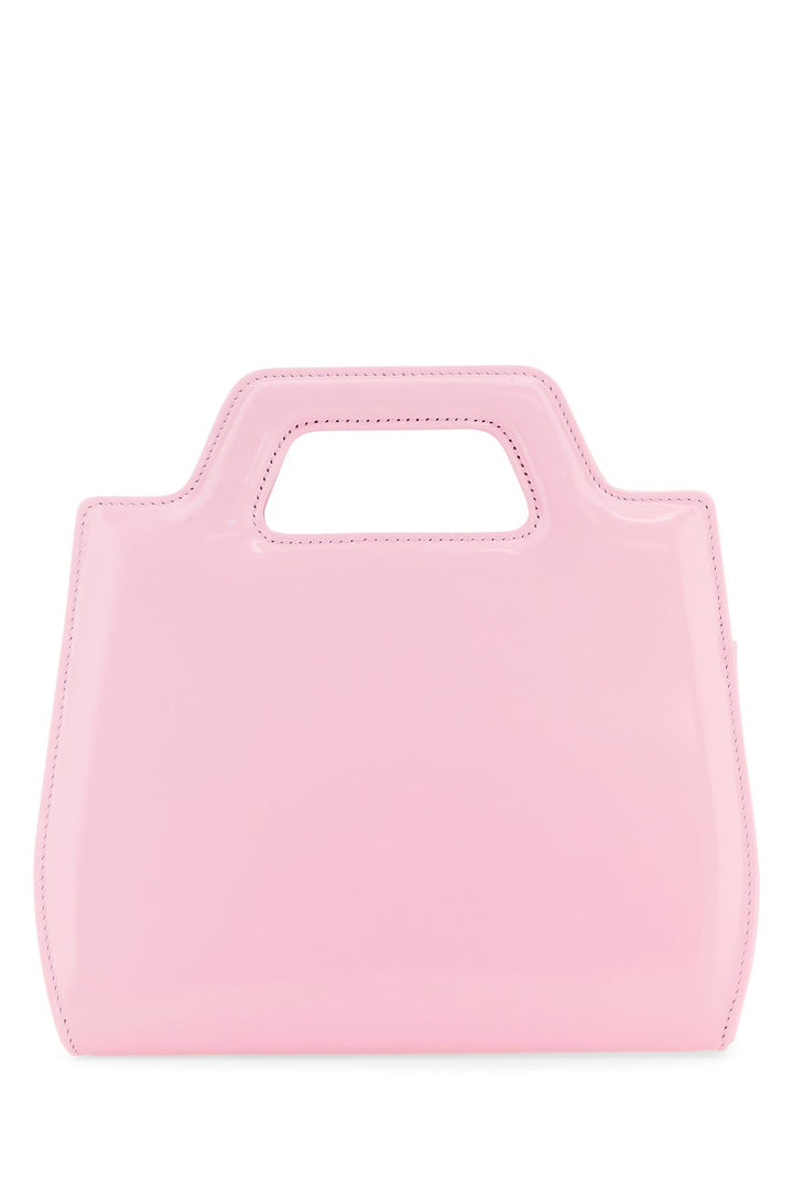 Pink leather mini Wanda handbag