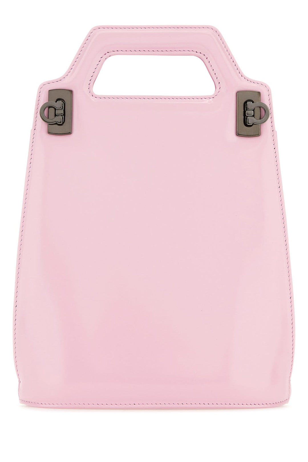 Pink leather mini Wanda handbag