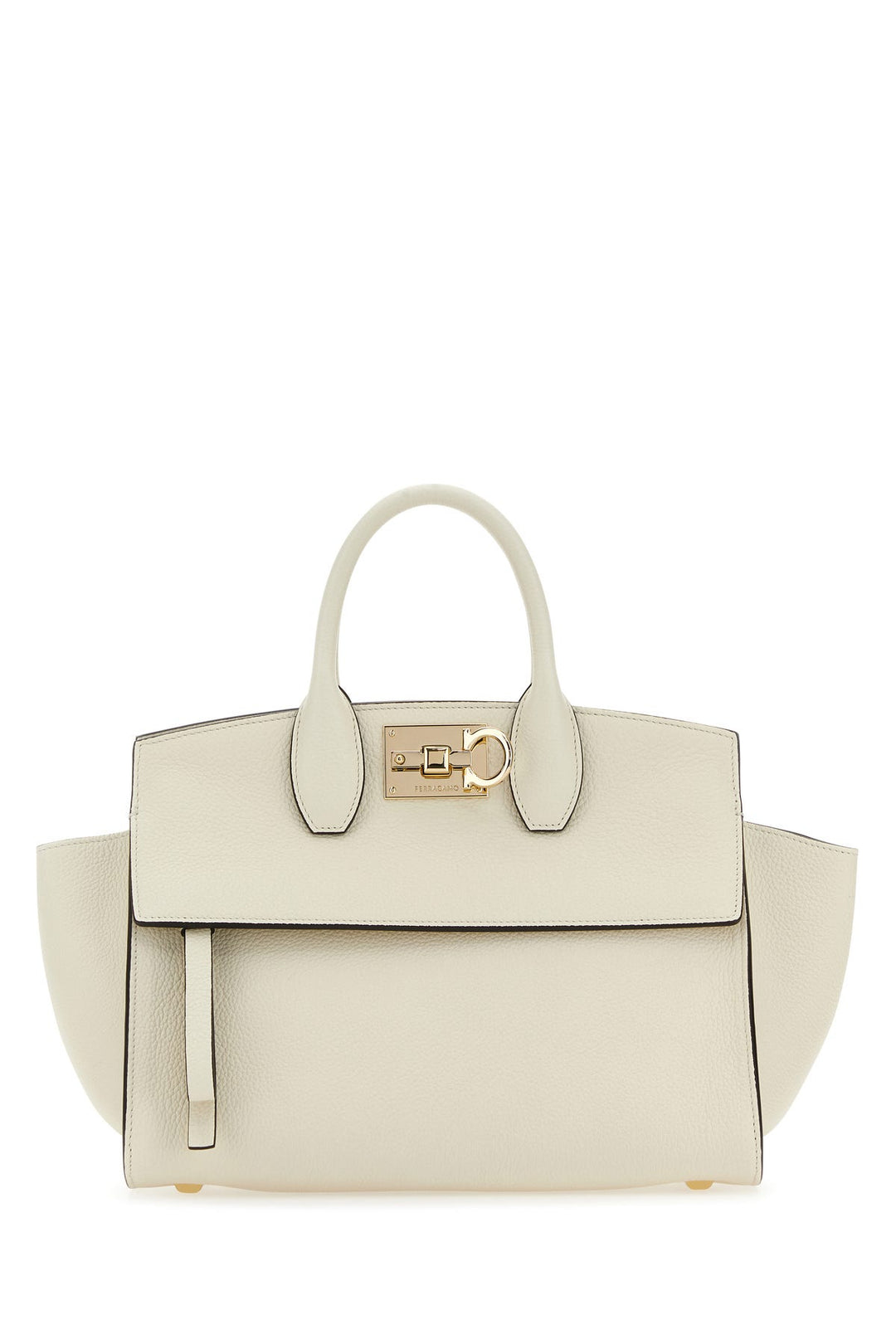 Ivory leather Studio Soft handbag