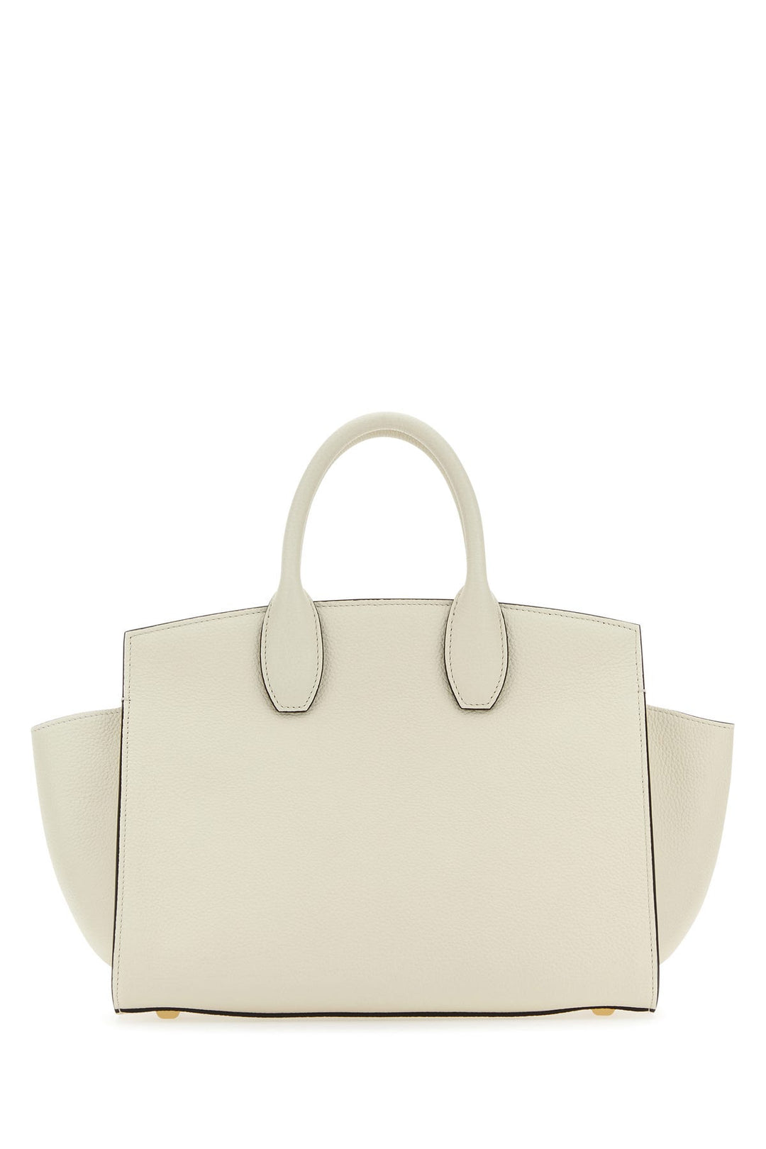 Ivory leather Studio Soft handbag