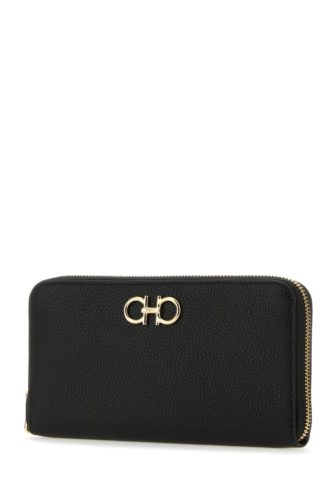 Black leather wallet