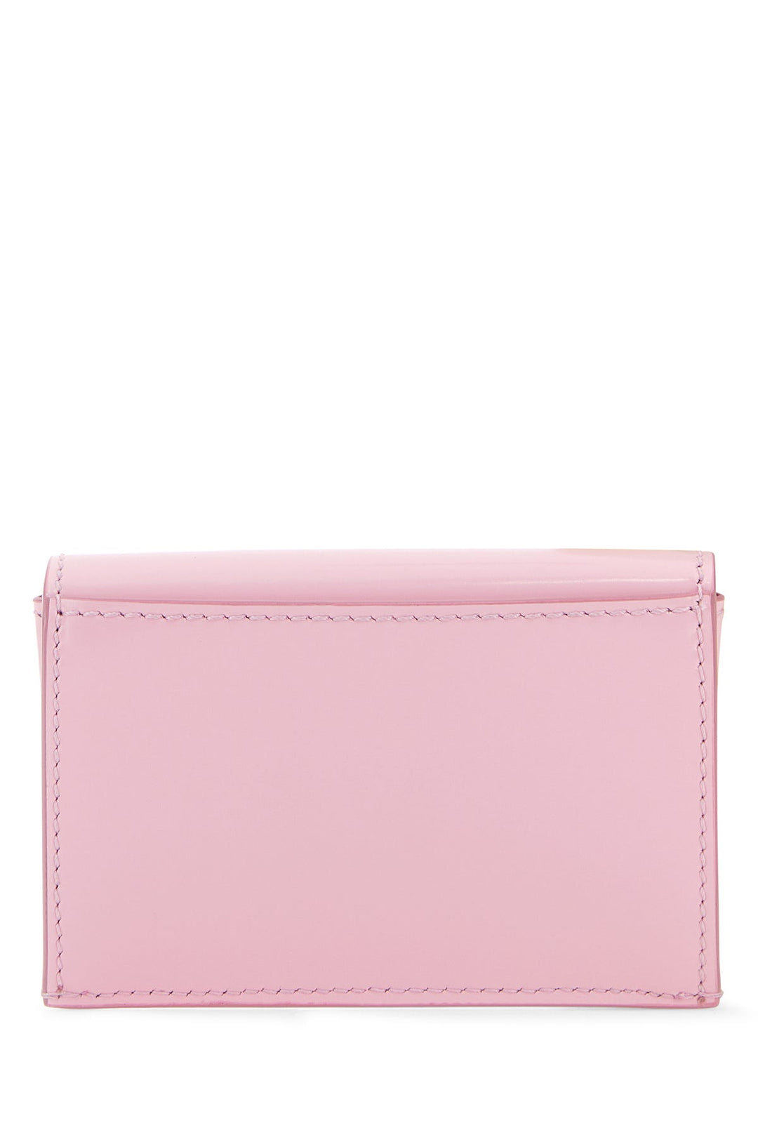 Pink leather coin purse