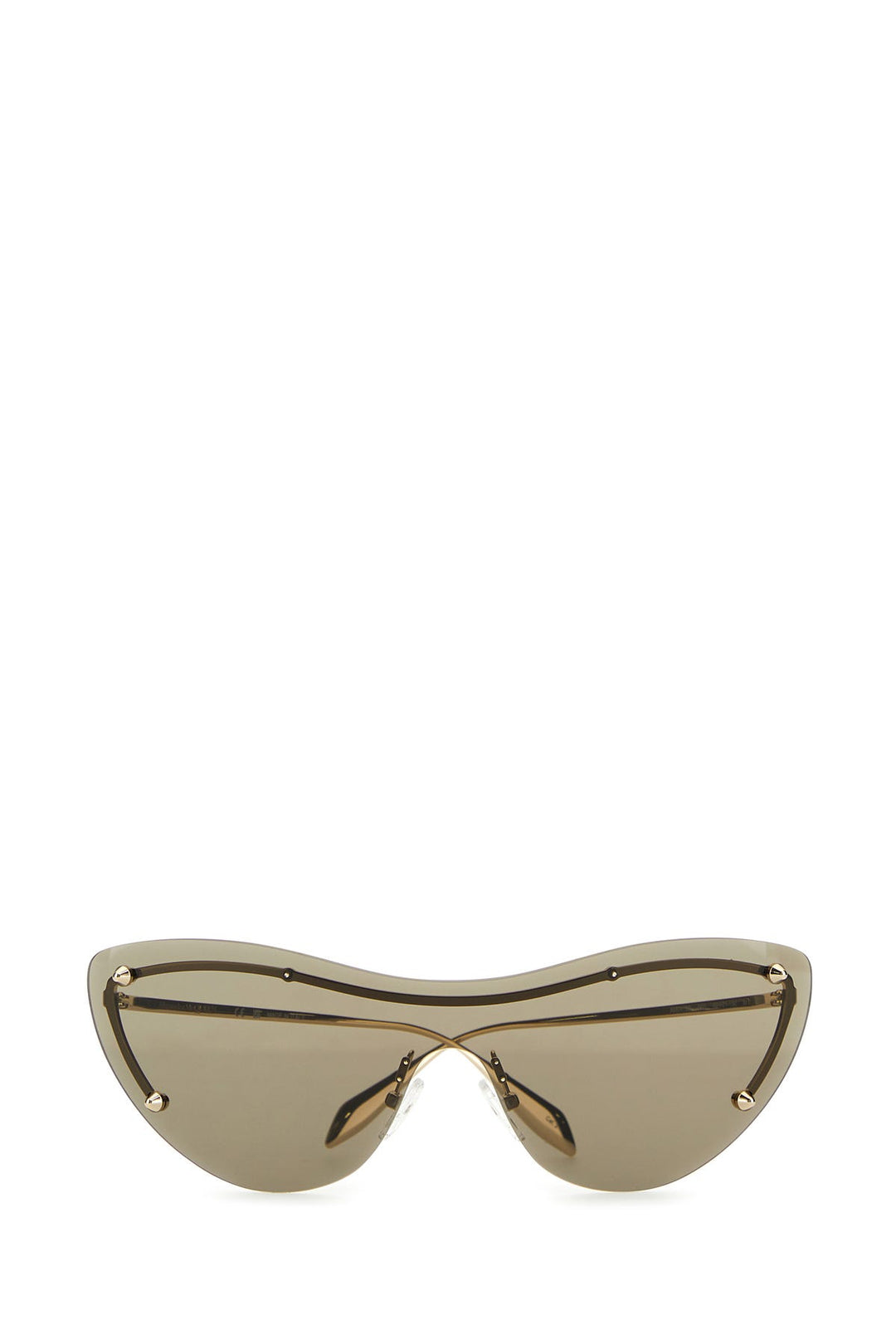 Gold metal Spike Studs sunglasses