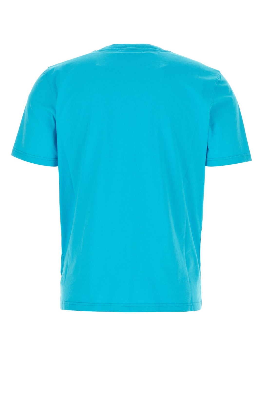 Turquoise cotton t-shirt