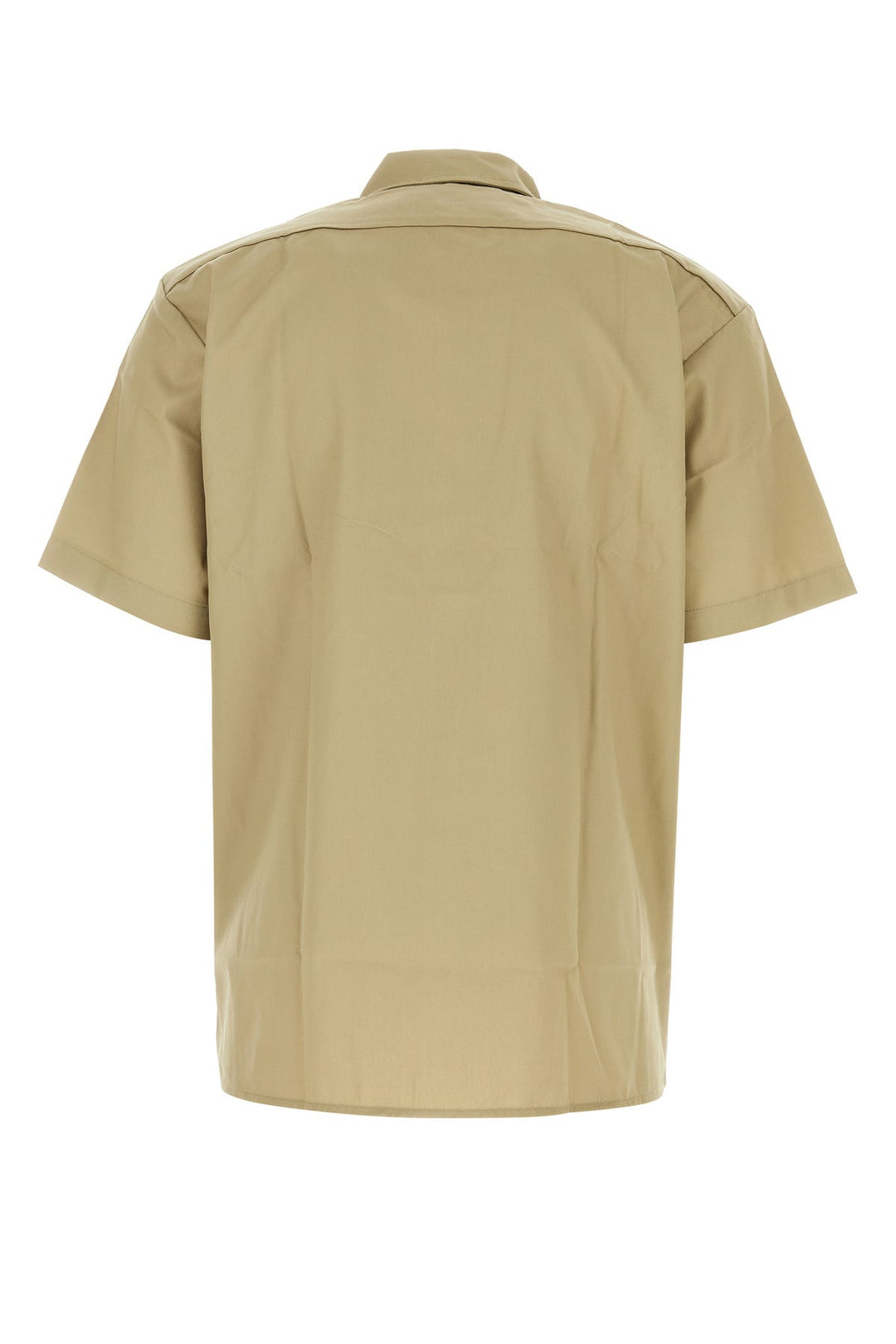 Beige polyester blend shirt