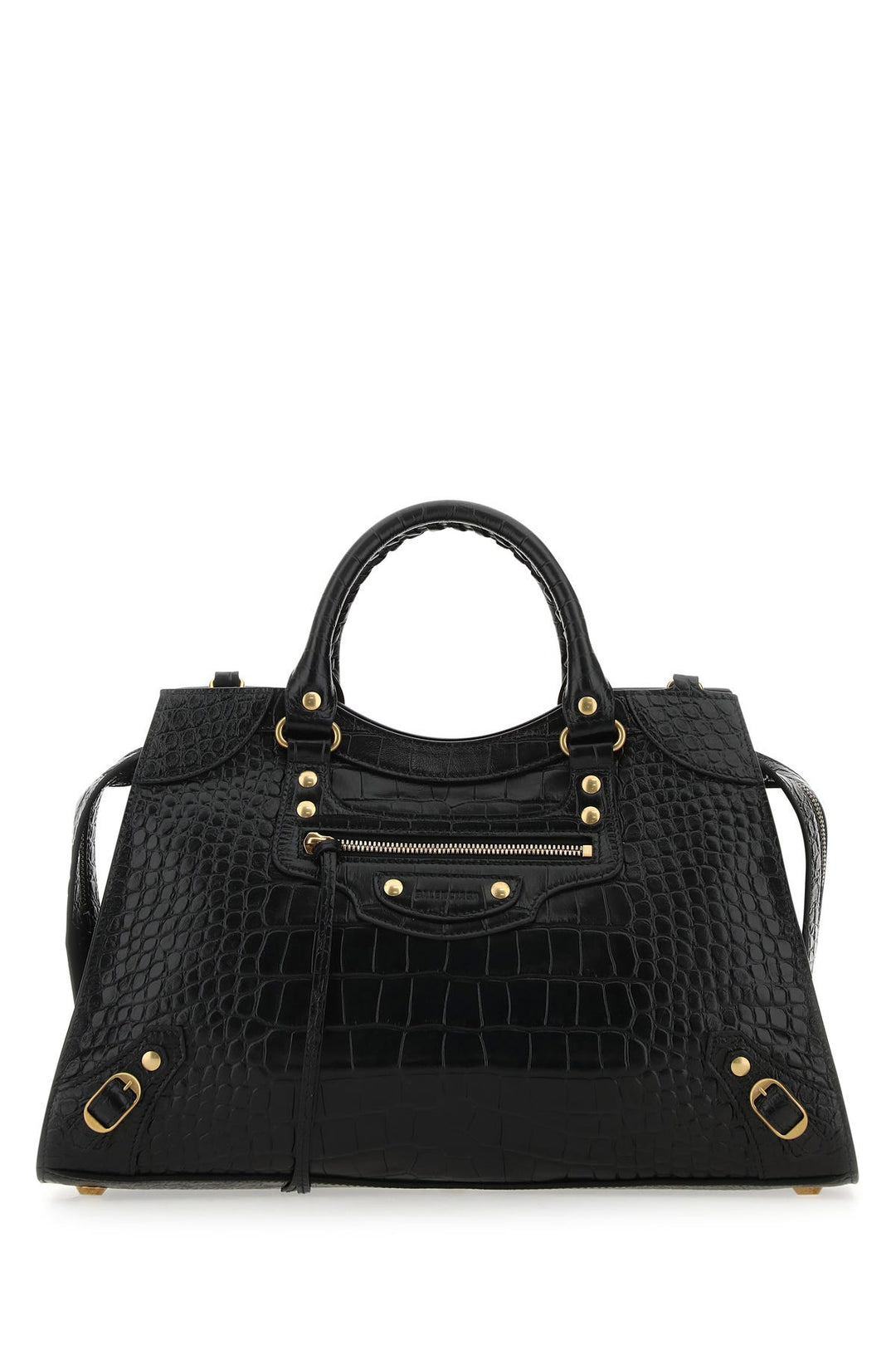 Black leather Neo Classic City handbag