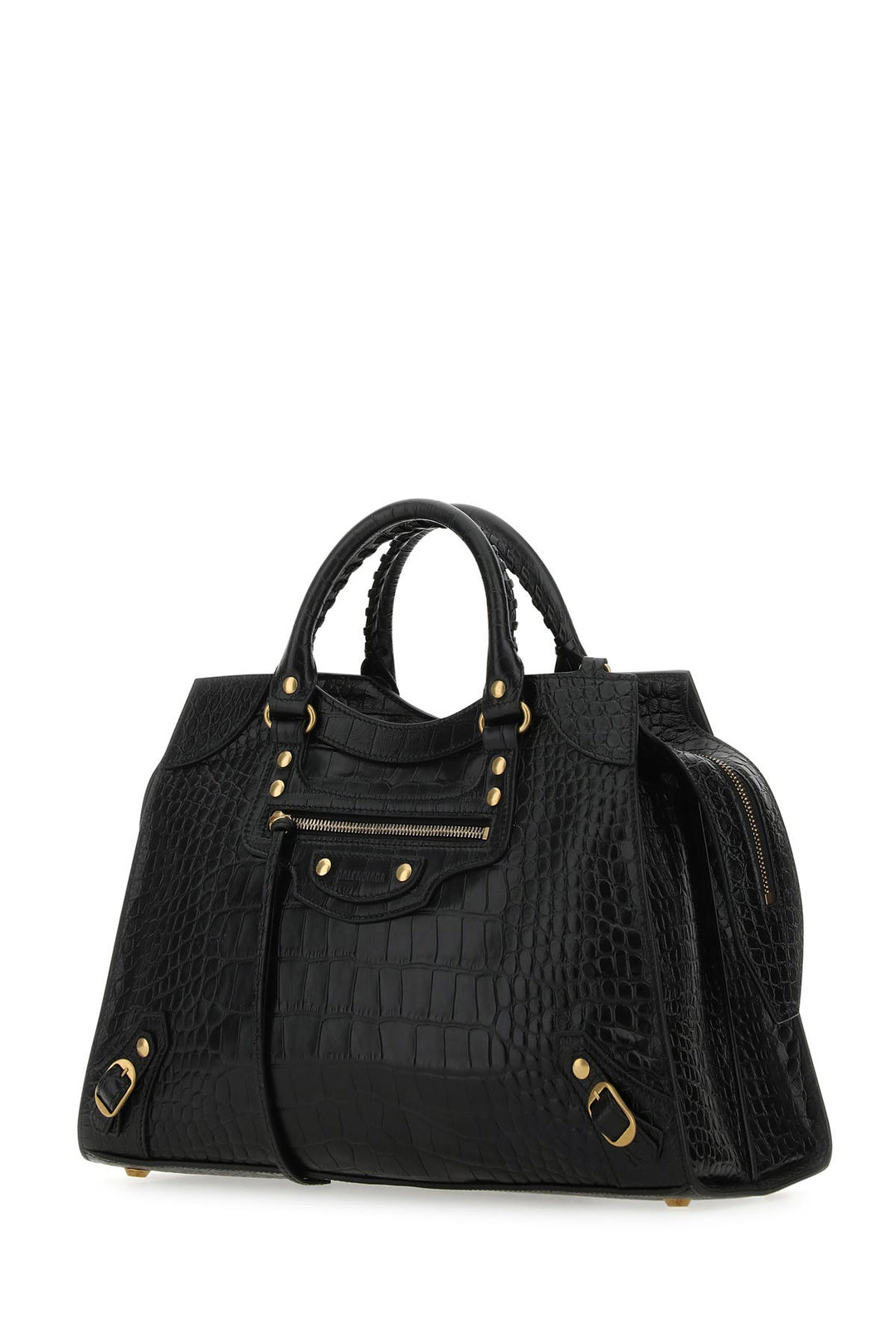 Black leather Neo Classic City handbag