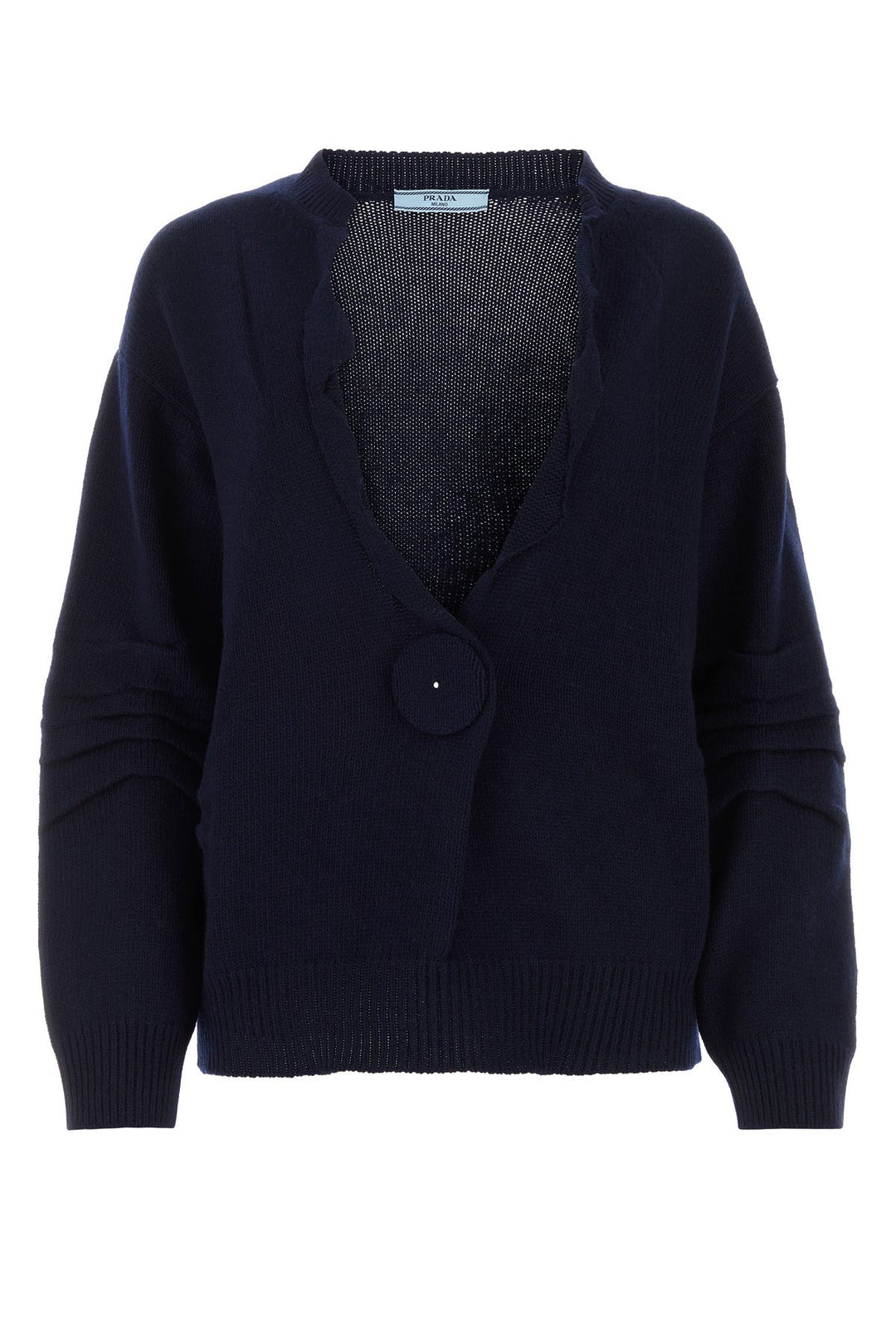 Dark blue wool blend sweater