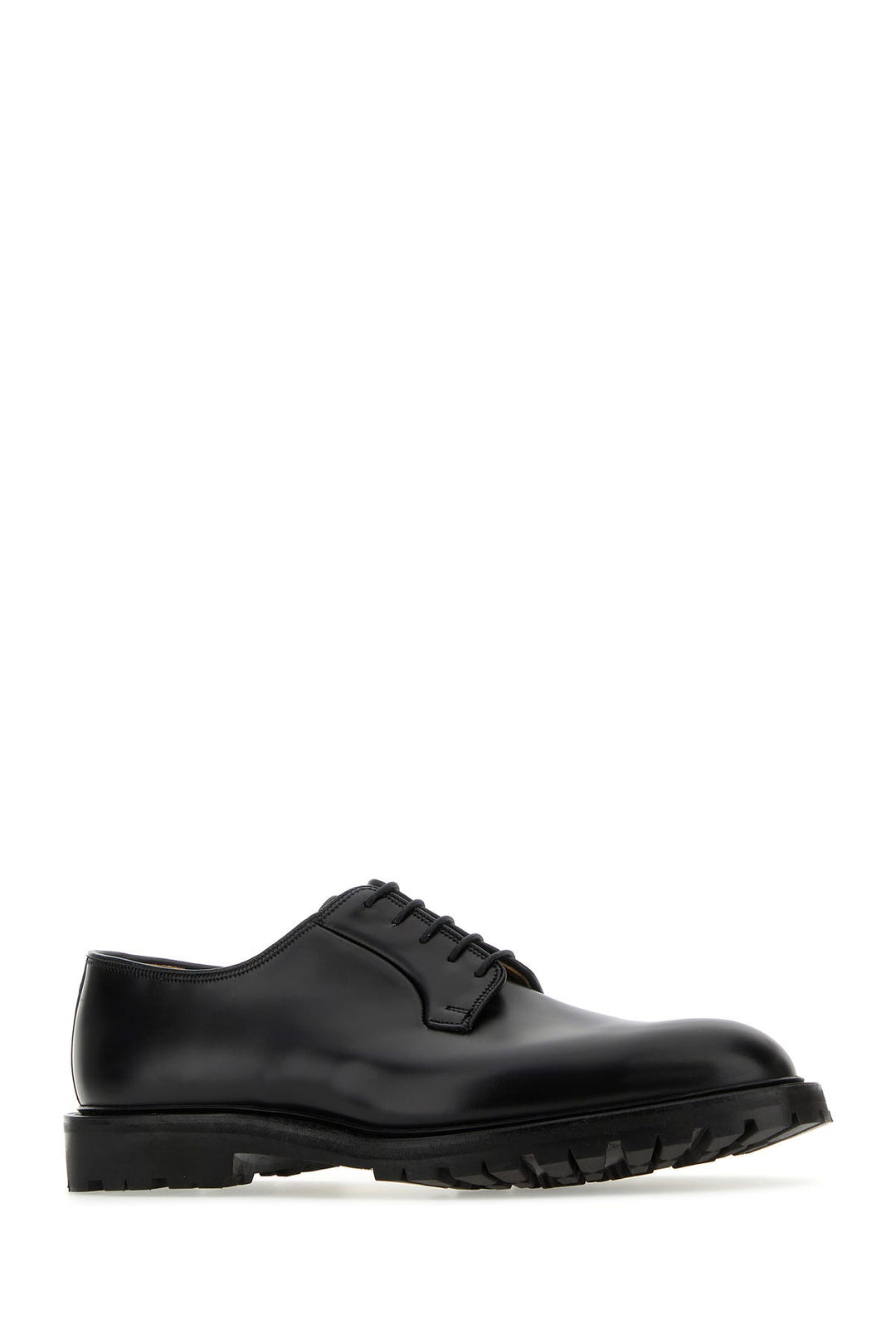 Black leather Lanark 3 lace-up shoes