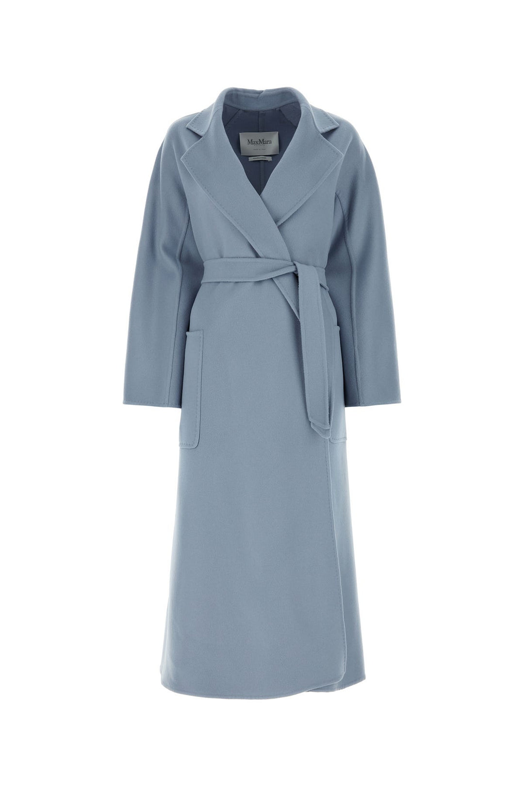 Powder blue wool blend Cadmio coat