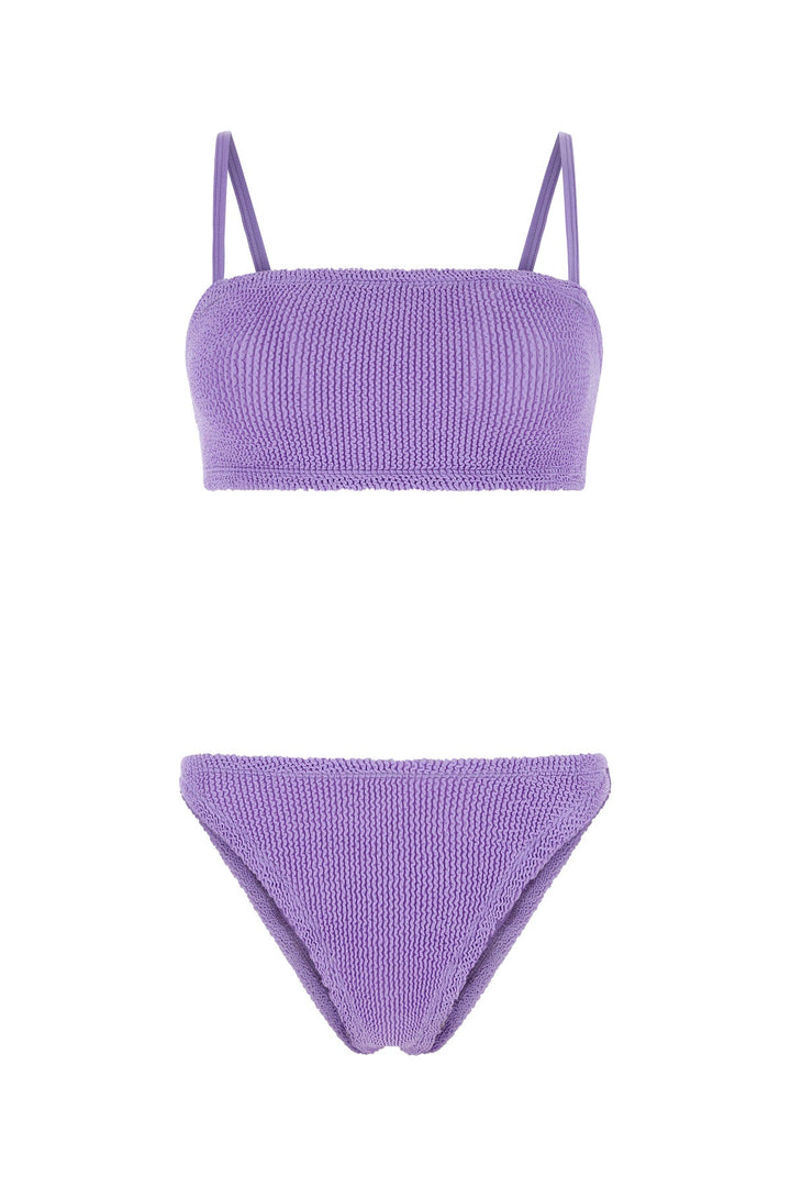 Lilac stretch nylon Gigi bikini