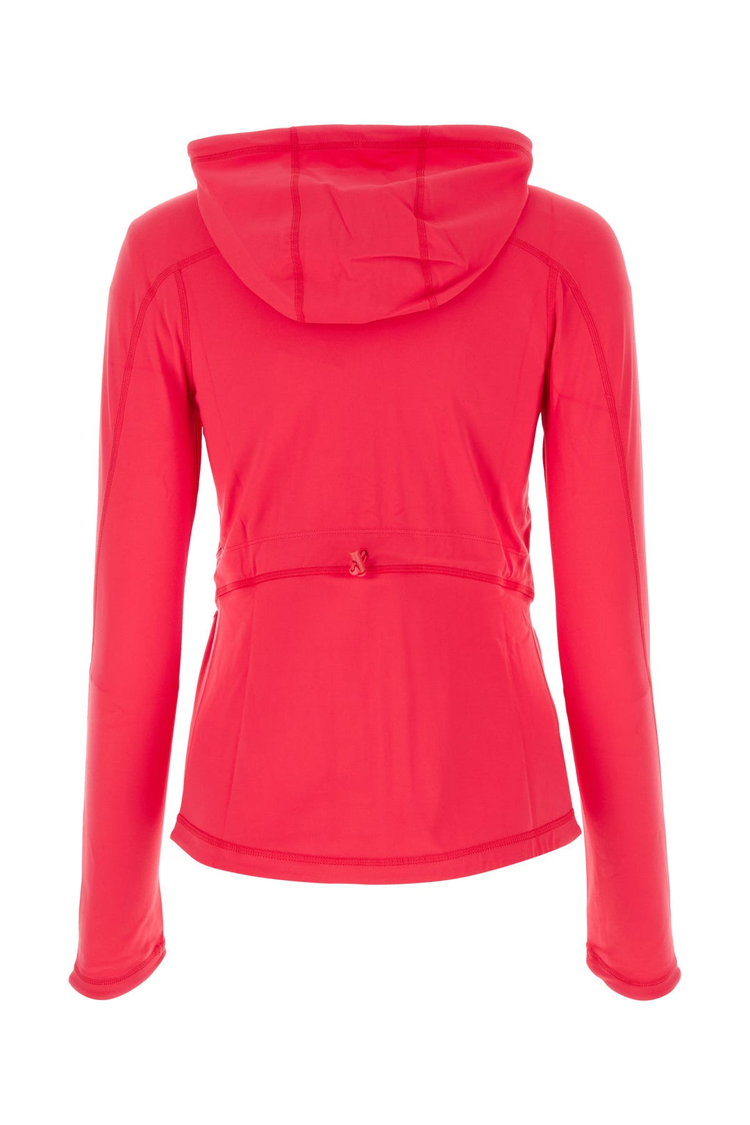 Fuchsia stretch nylon sweatshirt