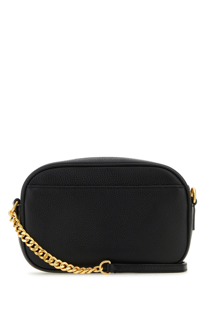 Black leather McGraw crossbody bag