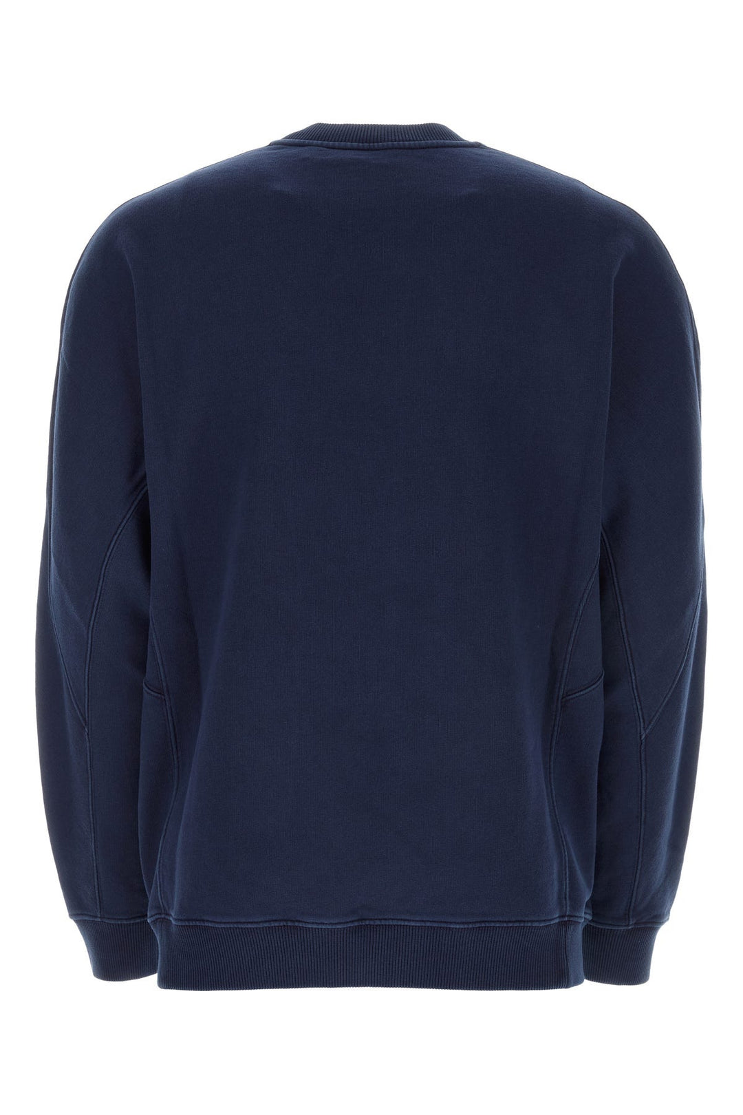 Navy blue cotton oversize sweatshirt