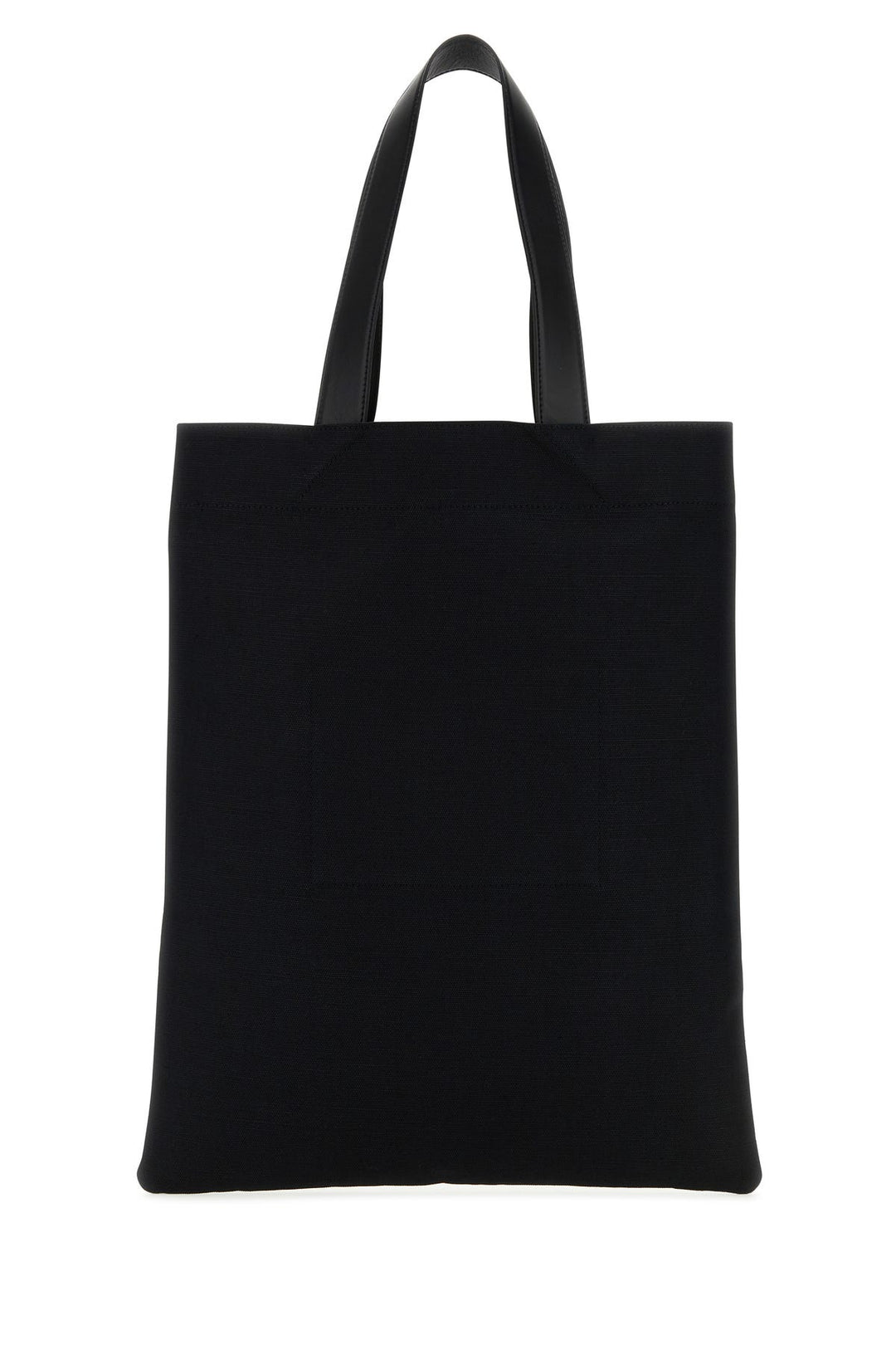 Black canvas medium Book shopping bag