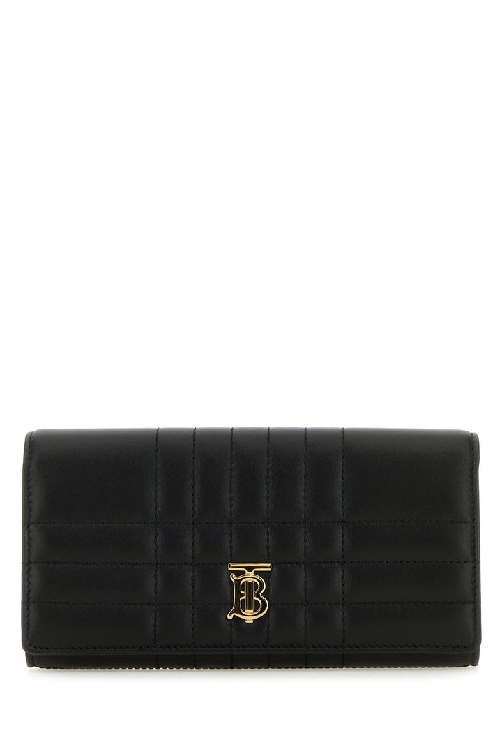 Black nappa leather Lola wallet