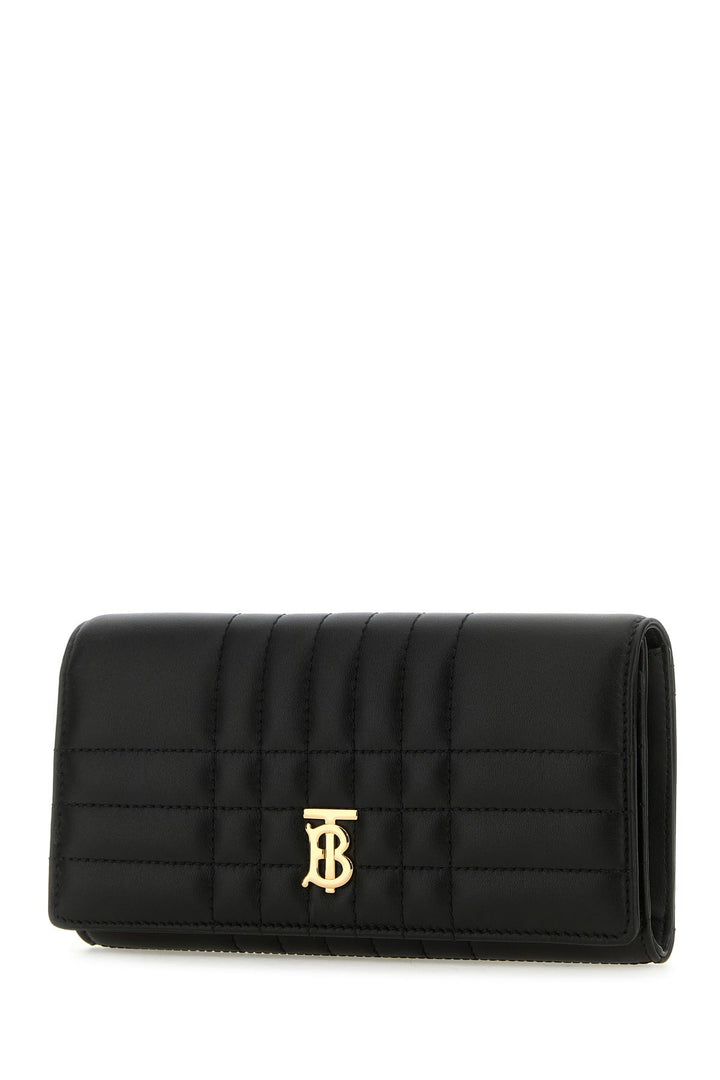 Black nappa leather Lola wallet