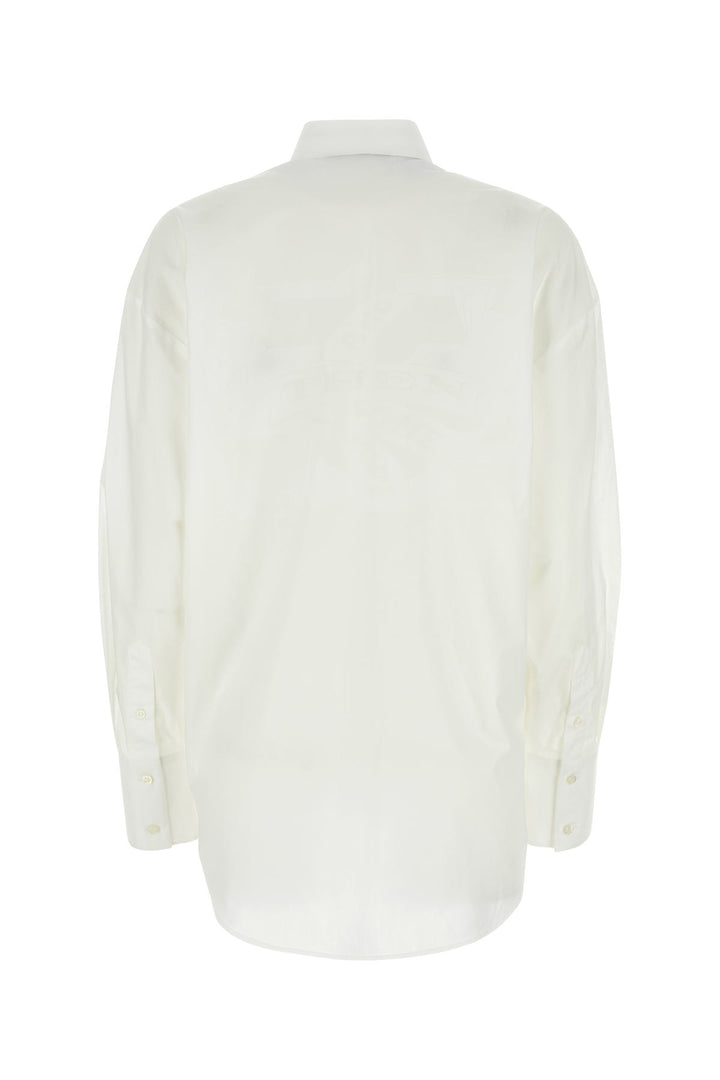 White poplin shirt