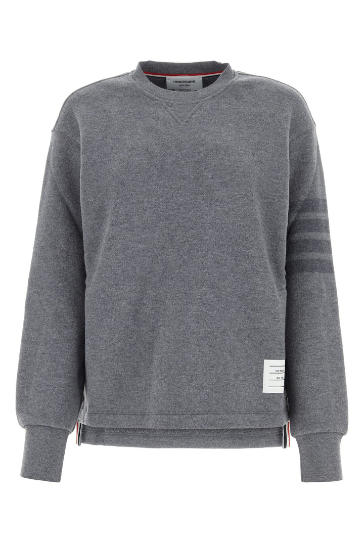 Grey wool sweatshirt