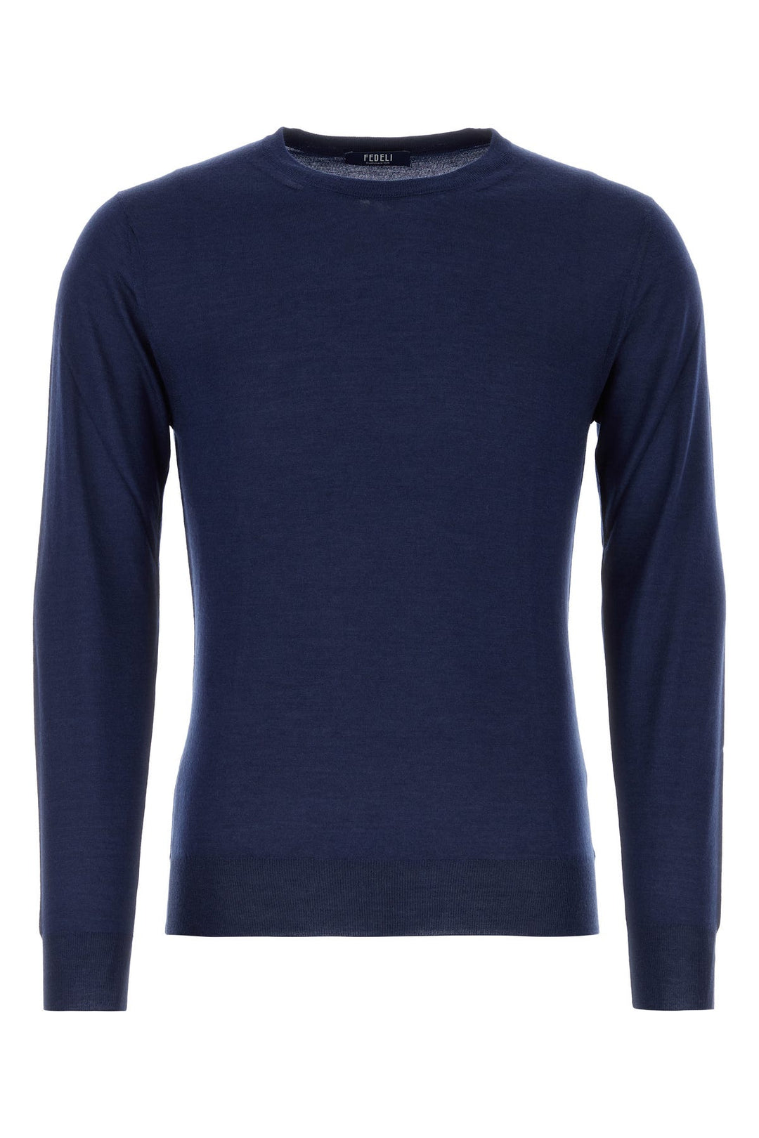 Blue cashmere blend sweater