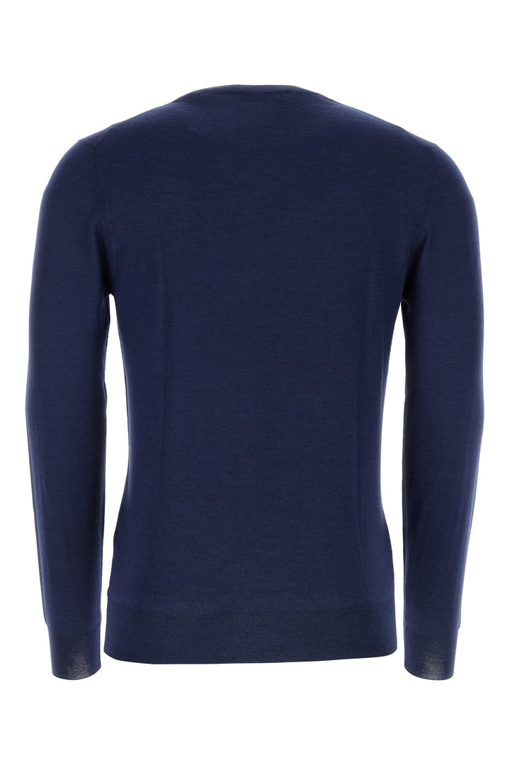 Blue cashmere blend sweater