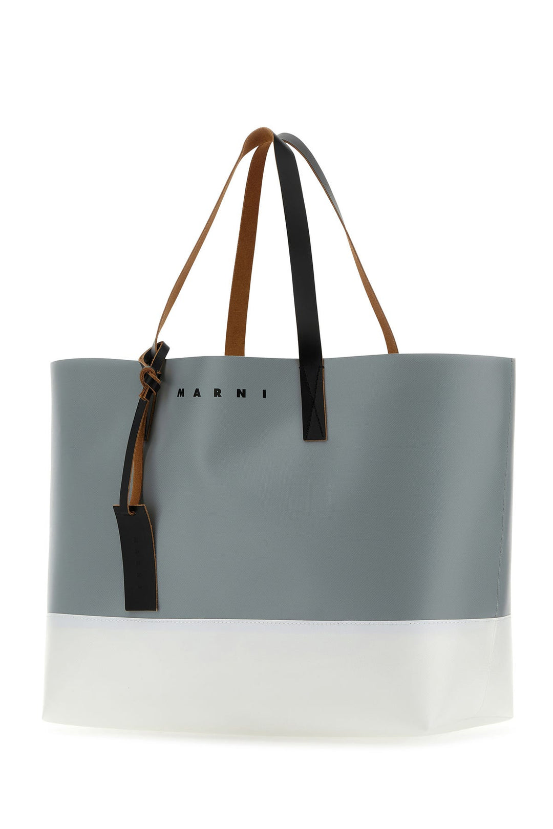 Two-tone PVC shopping bag