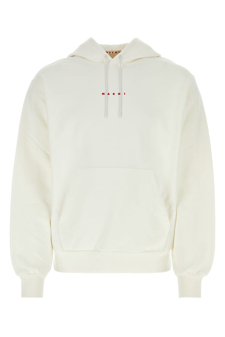 Ivory cotton sweatshirt