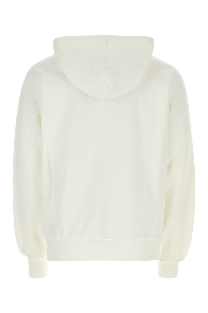 Ivory cotton sweatshirt