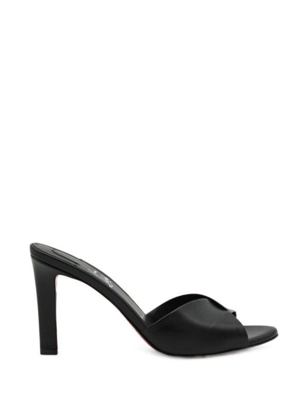 Fanny Leather Mules
