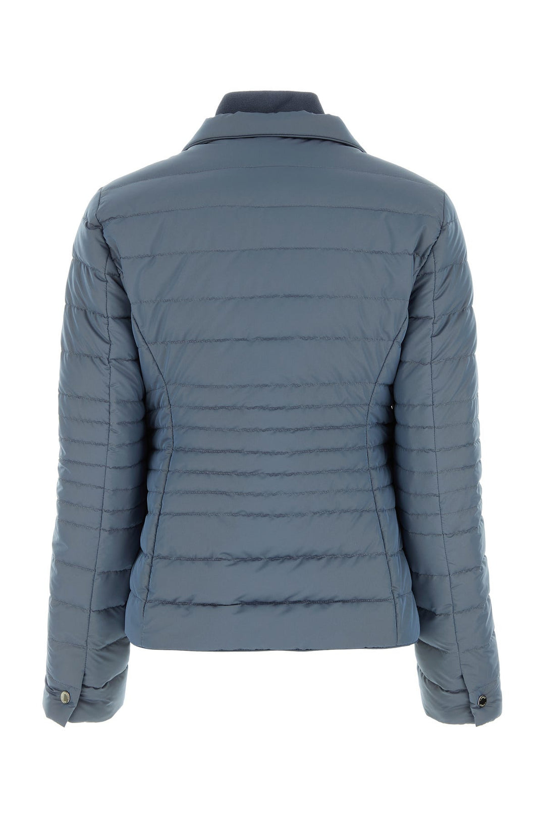 Air force blue nylon Shirley down jacket