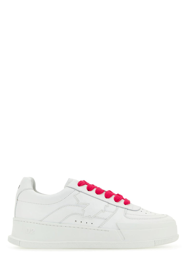 White leather Canadian sneakers