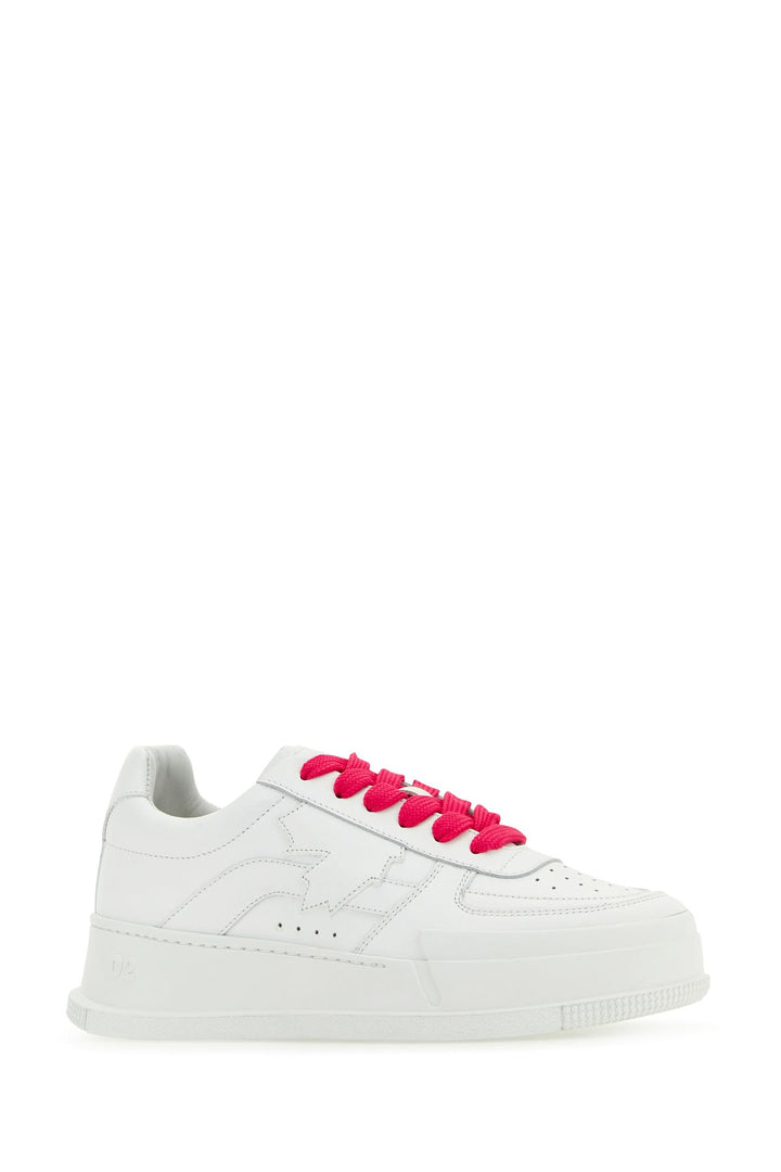 White leather Canadian sneakers