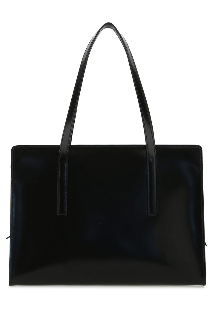 Black leather Re-Edition 1995 shoulder bag