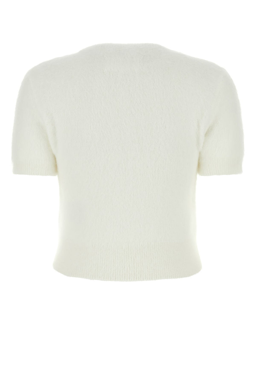 Ivory angora blend sweater