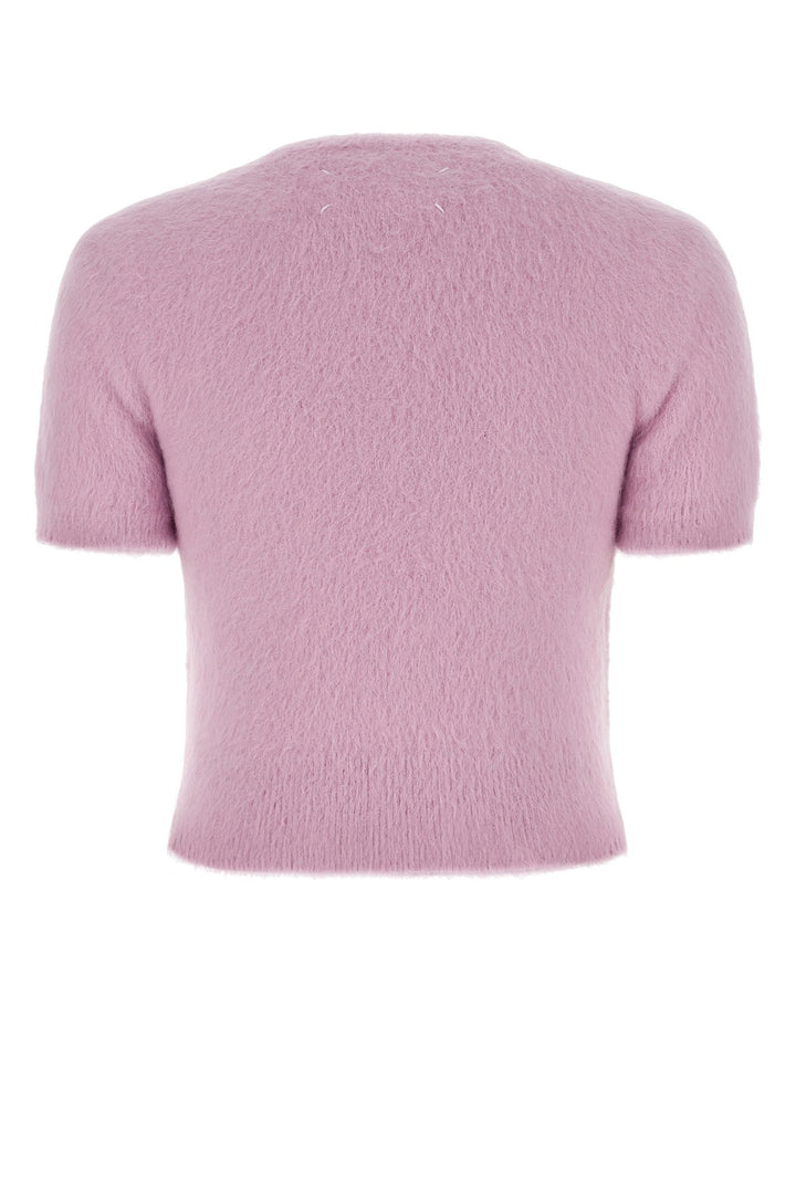 Lilac angora blend sweater