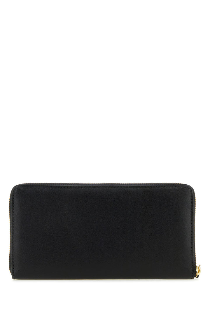 Black leather wallet