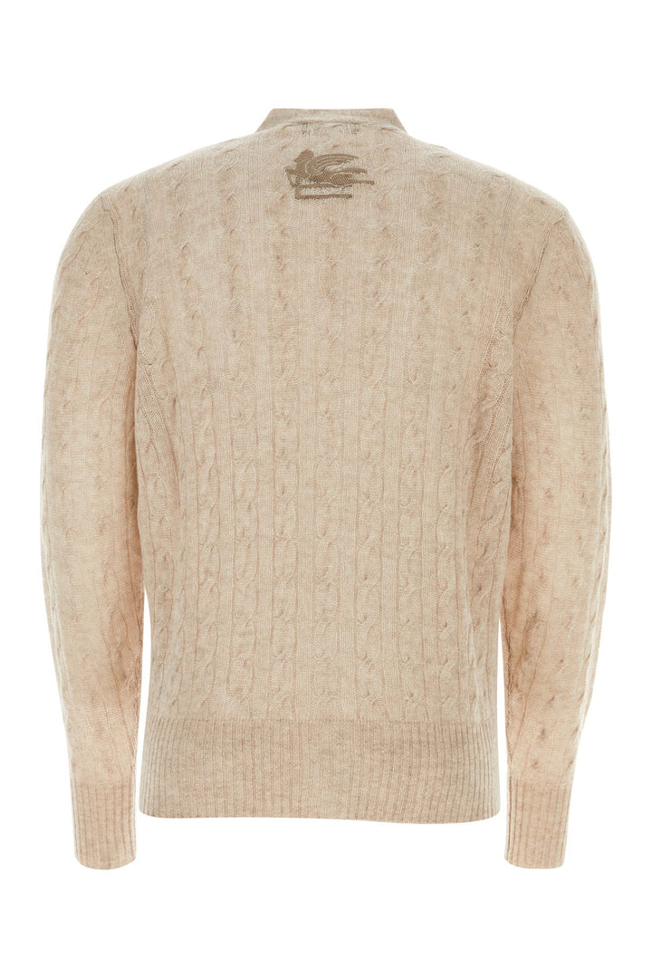 Sand cashmere cardigan