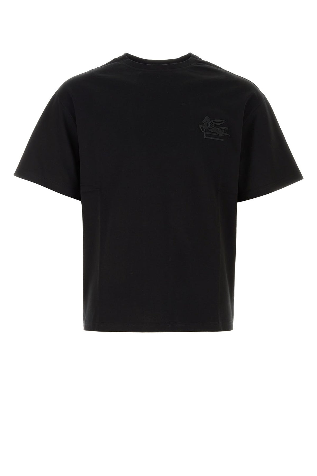 Black cotton t-shirt